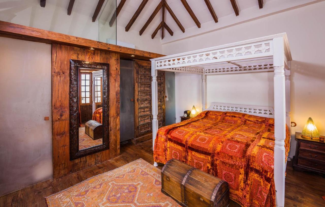 Historic Canarian House, Private Heated Infinity Pool, Bbq, Wifi + Panoramic Ocean Views أرونا المظهر الخارجي الصورة