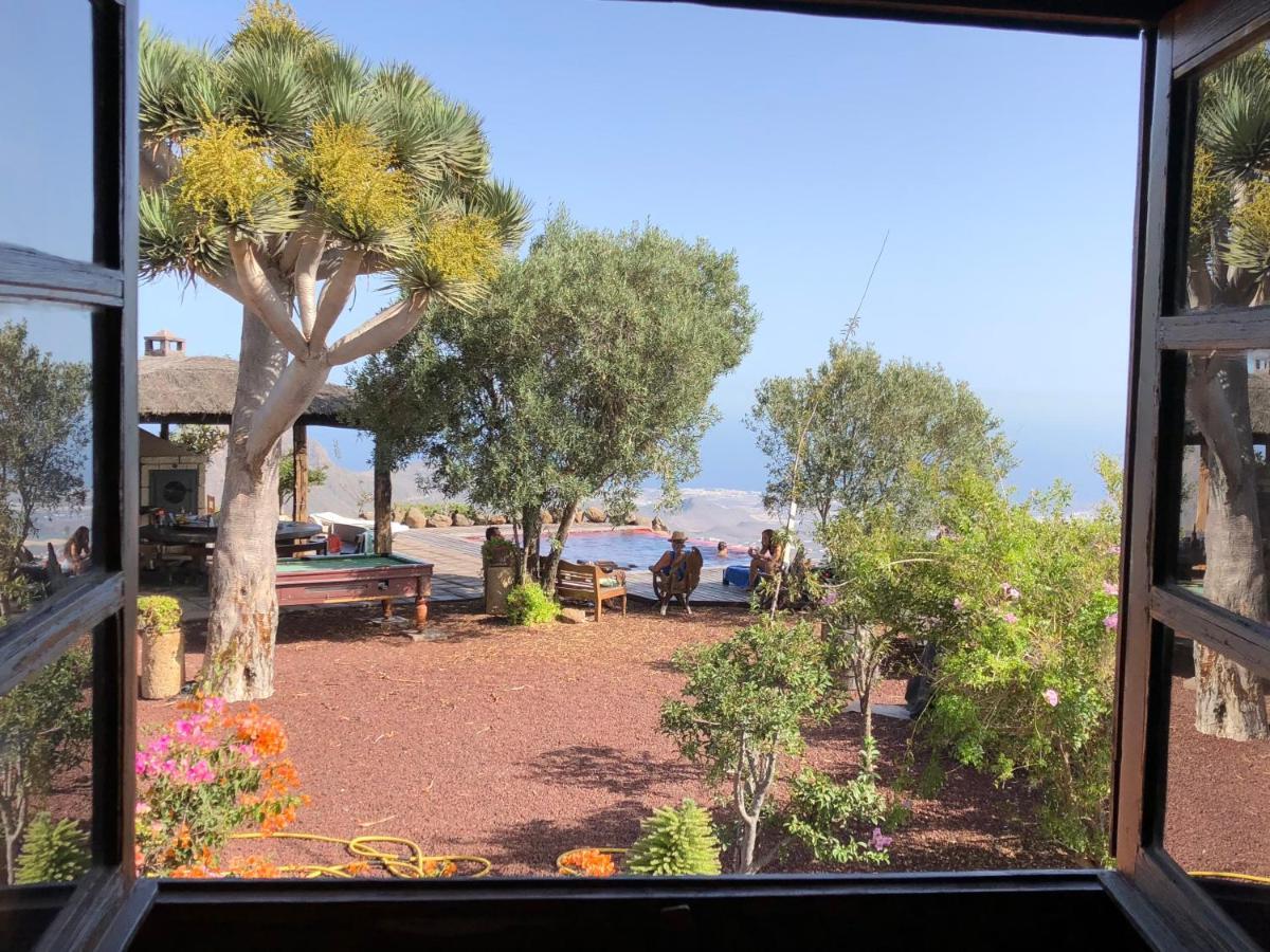 Historic Canarian House, Private Heated Infinity Pool, Bbq, Wifi + Panoramic Ocean Views أرونا المظهر الخارجي الصورة