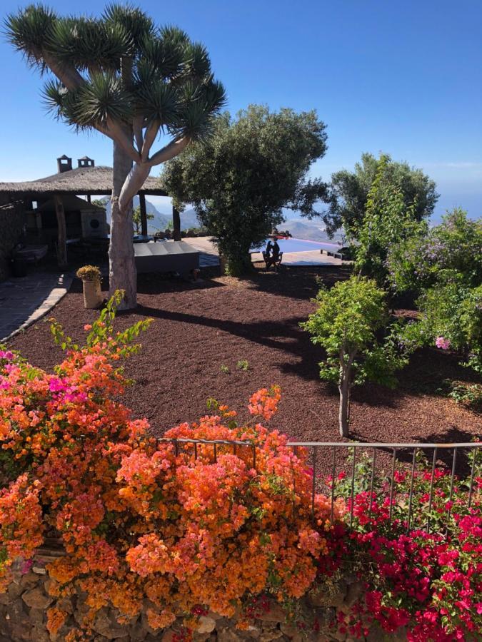 Historic Canarian House, Private Heated Infinity Pool, Bbq, Wifi + Panoramic Ocean Views أرونا المظهر الخارجي الصورة